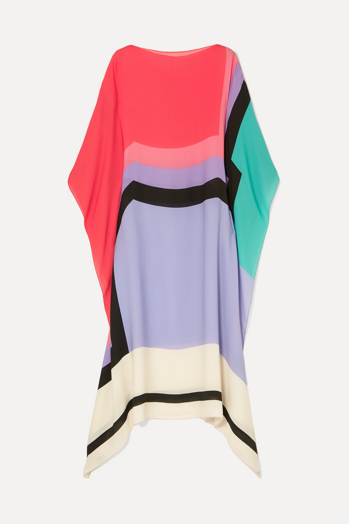 Valarie™ | Elegant Geometric Print Caftan