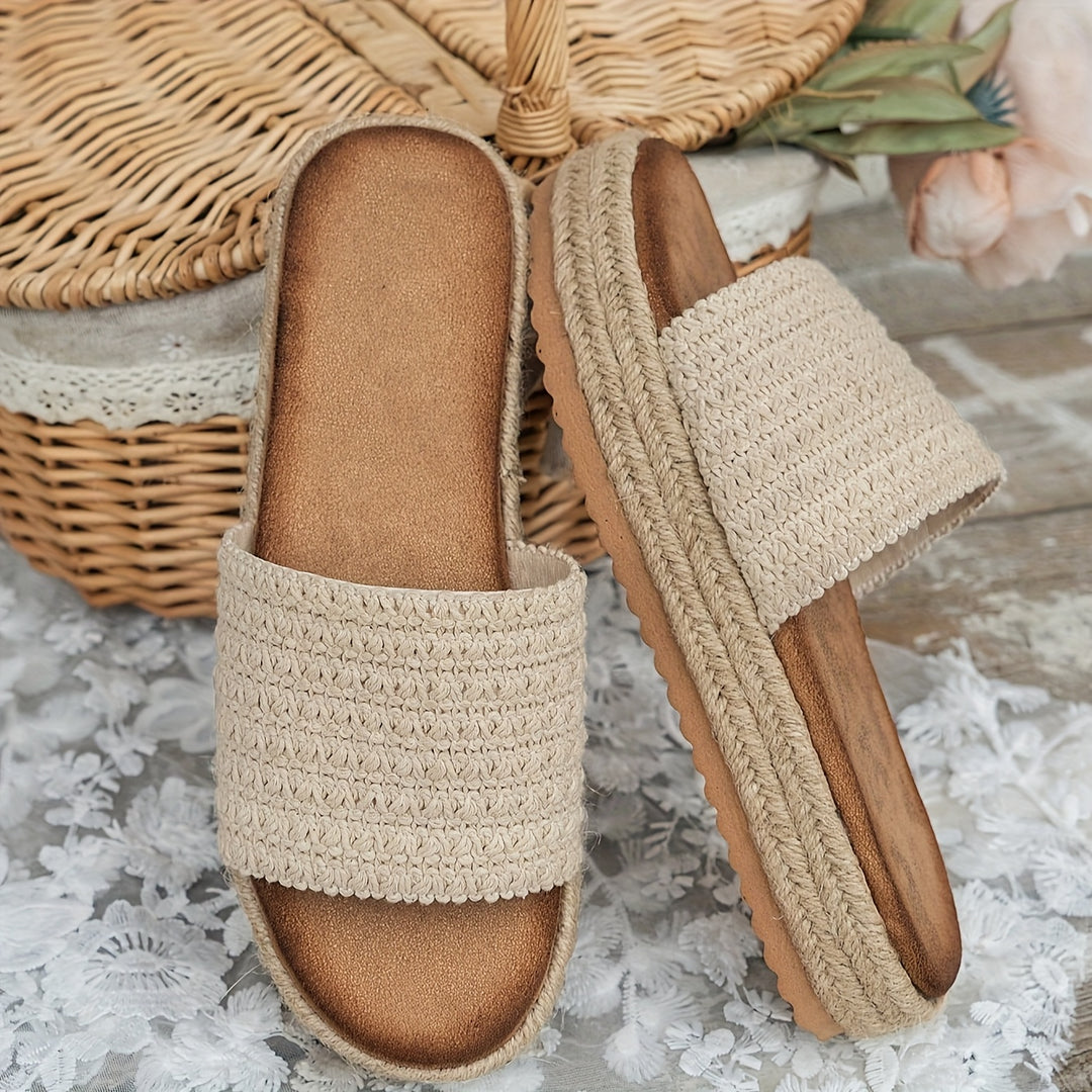 Eva™ Breathable Mesh Espadrille Sandals