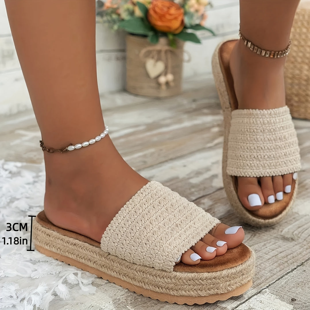 Eva™ Breathable Mesh Espadrille Sandals